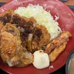 かつや - 豚DX（デラックス）定食