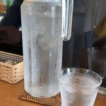 Bistro Cafe Tetsuya＋Mia madre - 暑い時期の席ごとのお水セルフ助かります
      ε-(´∀｀; )