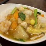 龍騰虎躍 - 五目あんかけご飯　ハーフ