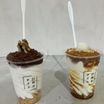 21時にアイス - 料理写真:濃厚生チョコ600 塩クッキー580