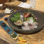 食堂あお - お造り盛り合わせ