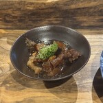 食堂あお - 熊野牛のすじ煮込み