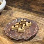 食堂あお - クリームチーズの醤油漬け