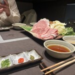 銀座 和牛 しゃぶしゃぶ 神楽 - 