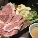 銀座 和牛 しゃぶしゃぶ 神楽 - 
