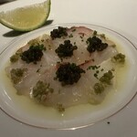 スガラボS - 笛吹鯛のカルパッチョ
