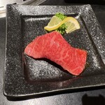 清江苑 池袋西口本店 - レアステーキ握り