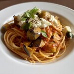 スパゲッティリア くれーぷ - 人気No.2の「なすとモッツァレラチーズ」