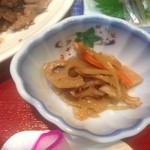 海鮮・話食処 しん - れんこんのきんぴら