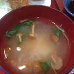 海鮮・話食処 しん - なめこみそ汁