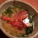 恵比須丸 - イセエビ味噌汁（刺身後に・・）