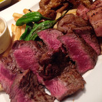 オオミヤバル - 名物肉盛り