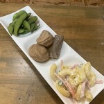 あきない - おまかせおつまみ3種