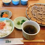 五萬石 船橋店 - ざる蕎麦セット