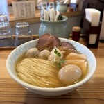 塩そば 時空 - 特製塩そば、味玉