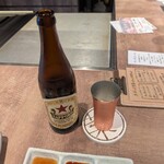 SAI．teppan - 赤星と銅製グラス