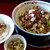 ラーメン☆ビリー - 料理写真:2025/5-6月。限定まぜまぜスタホルカリー並盛200㌘（ピクニン付）＋アブラめし