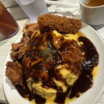 男のオムライス EGG BOMB 新橋店 - 