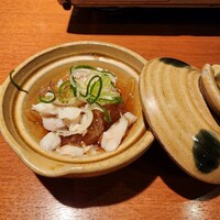 寅八商店 心斎橋店 - お通し（そうめん南瓜）