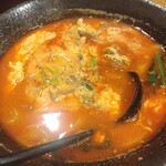 焼肉 味楽亭 - テグタンスープ1100円