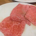 焼肉 味楽亭 - 赤身ロース1300円