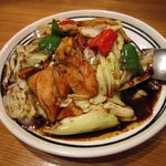 中国料理 堀内 - キャベツと豚肉の味噌炒め