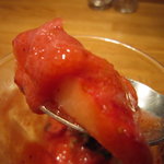 中国料理 堀内 - イチゴは「とちおとめ」