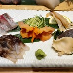 築地寿司清 - おまかせの盛り合わせ