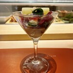 築地寿司清 - 鮪とネギぬたのカクテル