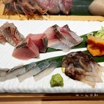 築地寿司清 - おまかせの盛り合わせ