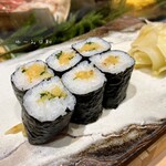 築地寿司清 - 口直し的にいつもお新香巻きを