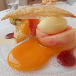 シェムラブルリス - ソーテルヌワインと柚子のグラニテ