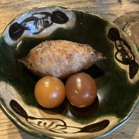 十二社通り 地鶏焼とりや - 鶏つくね塩