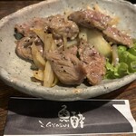 魚酔 - ラム肉の塩コショウ焼き