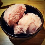 MEAT×MEET - いちごのソルベ¥300