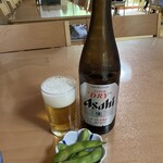 小代 行川庵 - 瓶ビール　600円