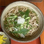 戸隠 - 九条ネギがたっぷり