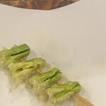 天ぷらふく西 禅と匠 - そら豆