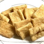 道の駅おおさと - 不揃いの油揚げを自宅で二度揚げ♬
