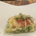 天ぷらふく西 禅と匠 - 金目鯛のシソ巻き