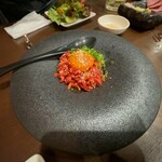 タン料理居酒屋 BEROBE - 黒毛和牛のユッケ
