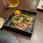 タン料理居酒屋 BEROBE - 和牛ローストビーフのすき焼き