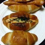 どんぐり - 塩パン３種