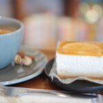 695COFFEE - 料理写真:レモンのレアチーズ。