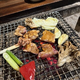 湯布院 囲炉裏焼き 四方山_0