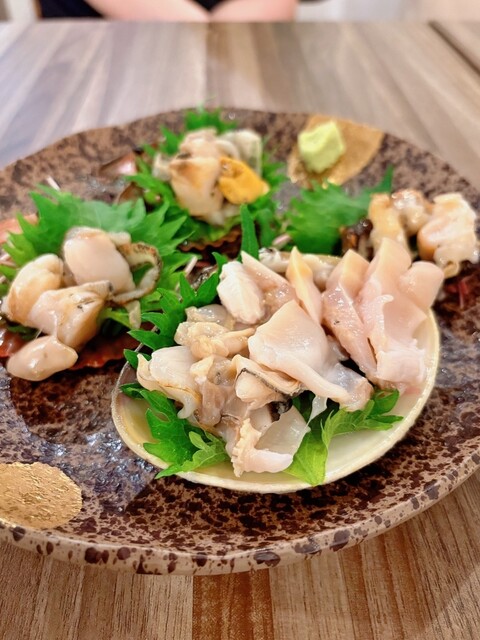 専門魚貝料理大辞典 貝専門店 海神のご予約（谷町・谷町四