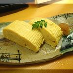 日本料理 鯛 - だし巻きたまご