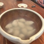 そばきり 日曜庵 - そばがき×2