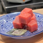 立ち呑み正屋 - 本まぐろぶつ切り