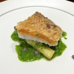 馳走西健一 - 甘鯛のウロコ焼き